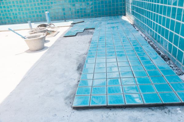 Pool Flooring Installation in North Charleston