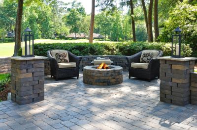 Patio with Pavers